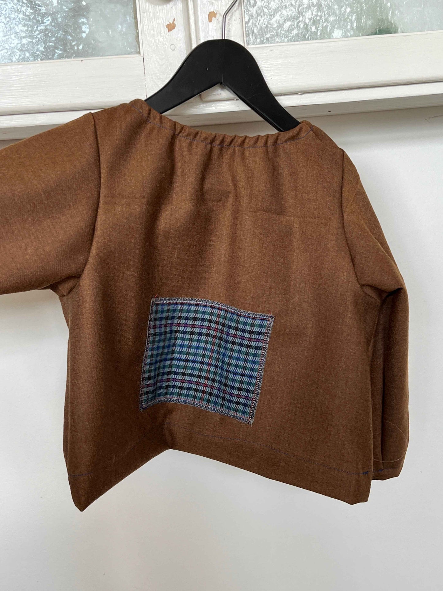 HELGE bluse i uld 2-4 år