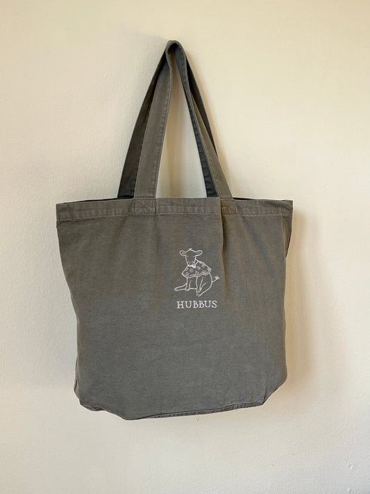 Embroidered HUBBUS Bag, Green