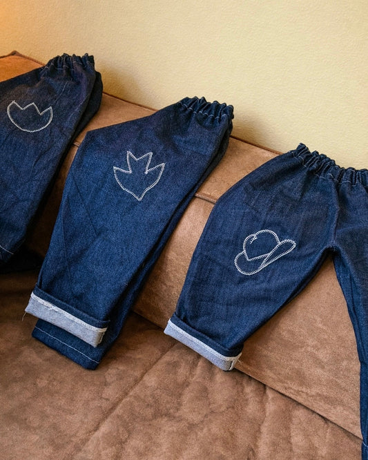 COWBOY BUBBI bukser - cowboyhat