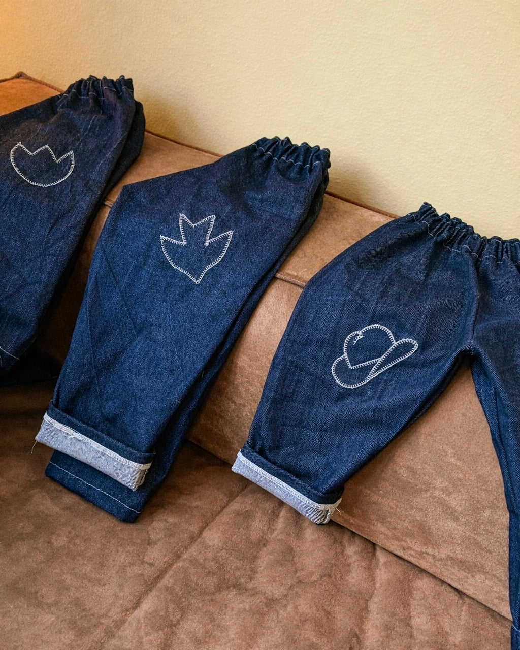 COWBOY BUBBI bukser - blomst