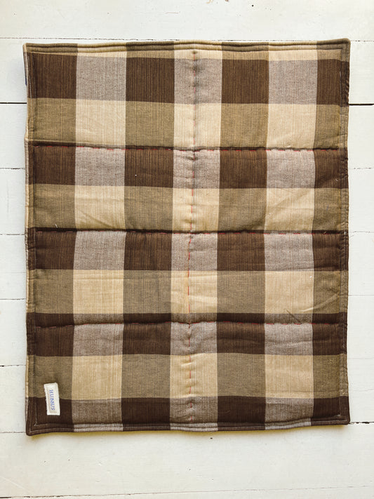 Hand-quilted baby mat - 71x96cm