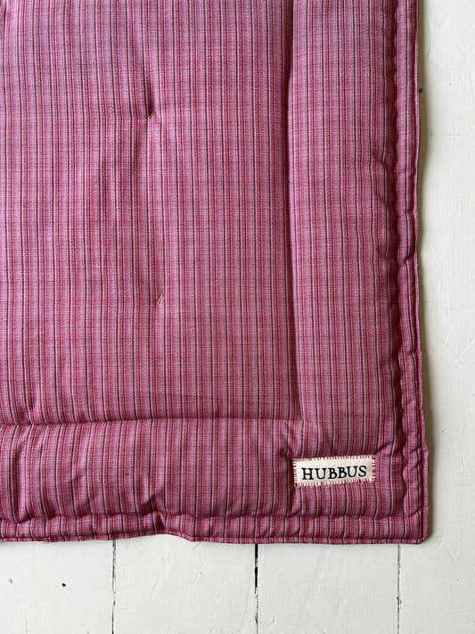 Hand-quilted baby mat