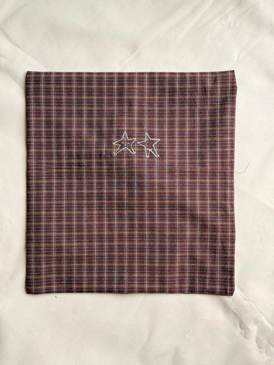 Pillowcase with embroidered motif (add name)