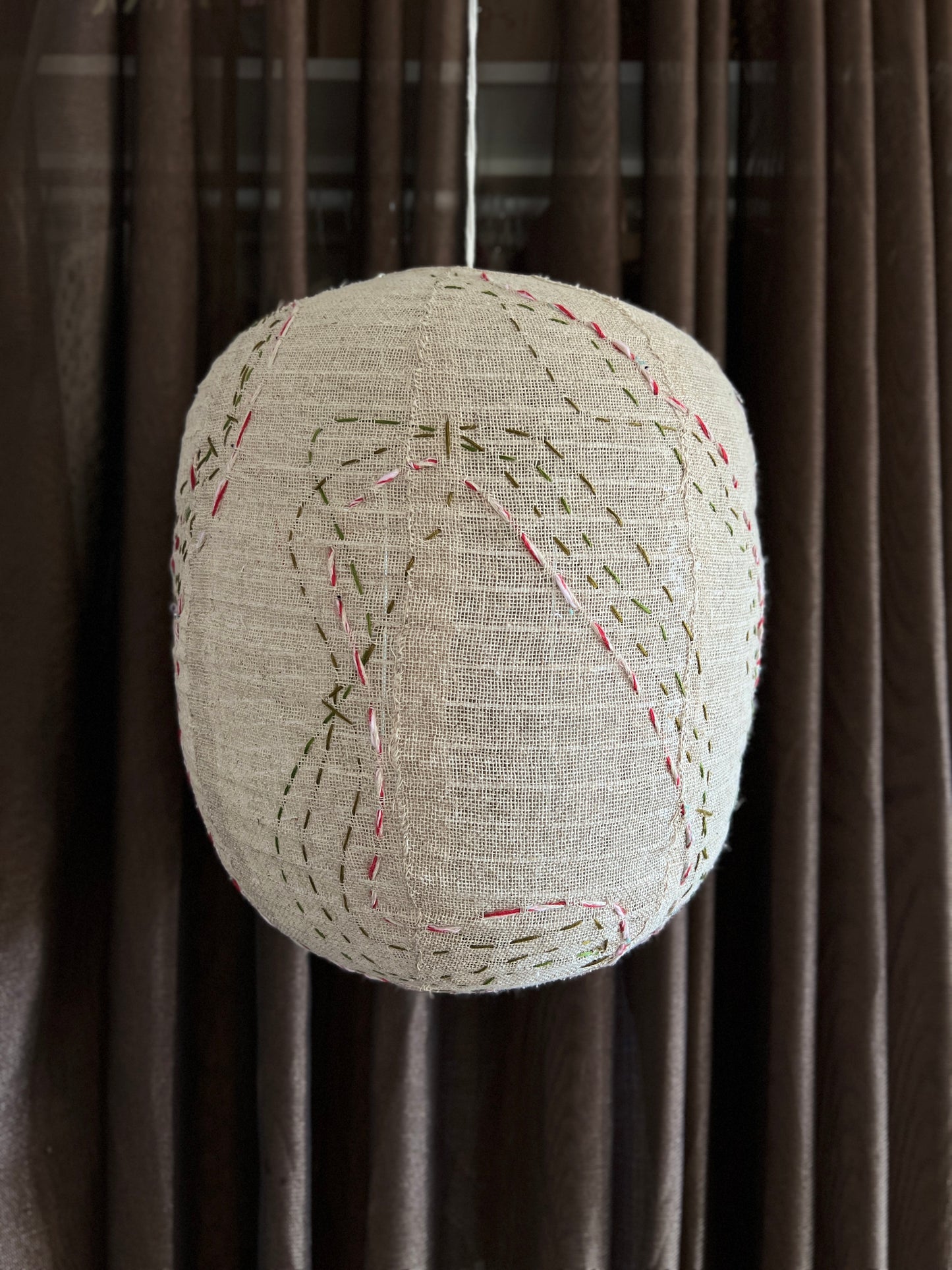Stitched lampshade #4