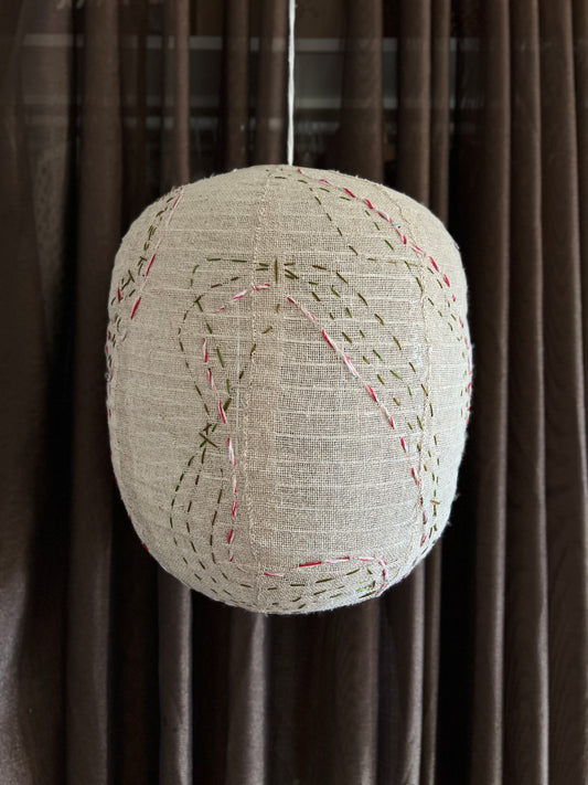 Stitched lampshade #4