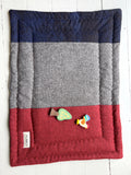 Quilted baby playmat