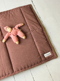 Hand-quilted baby mat - 80x65cm