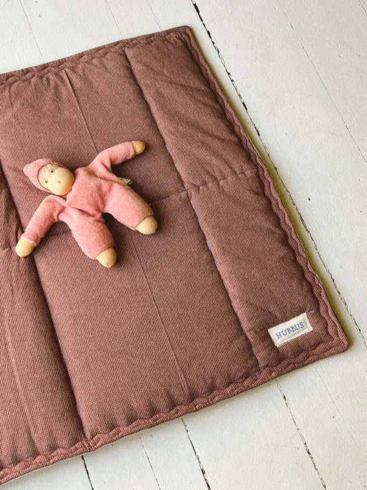 Hand-quilted baby mat - 80x65cm