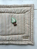 Quilted baby playmat