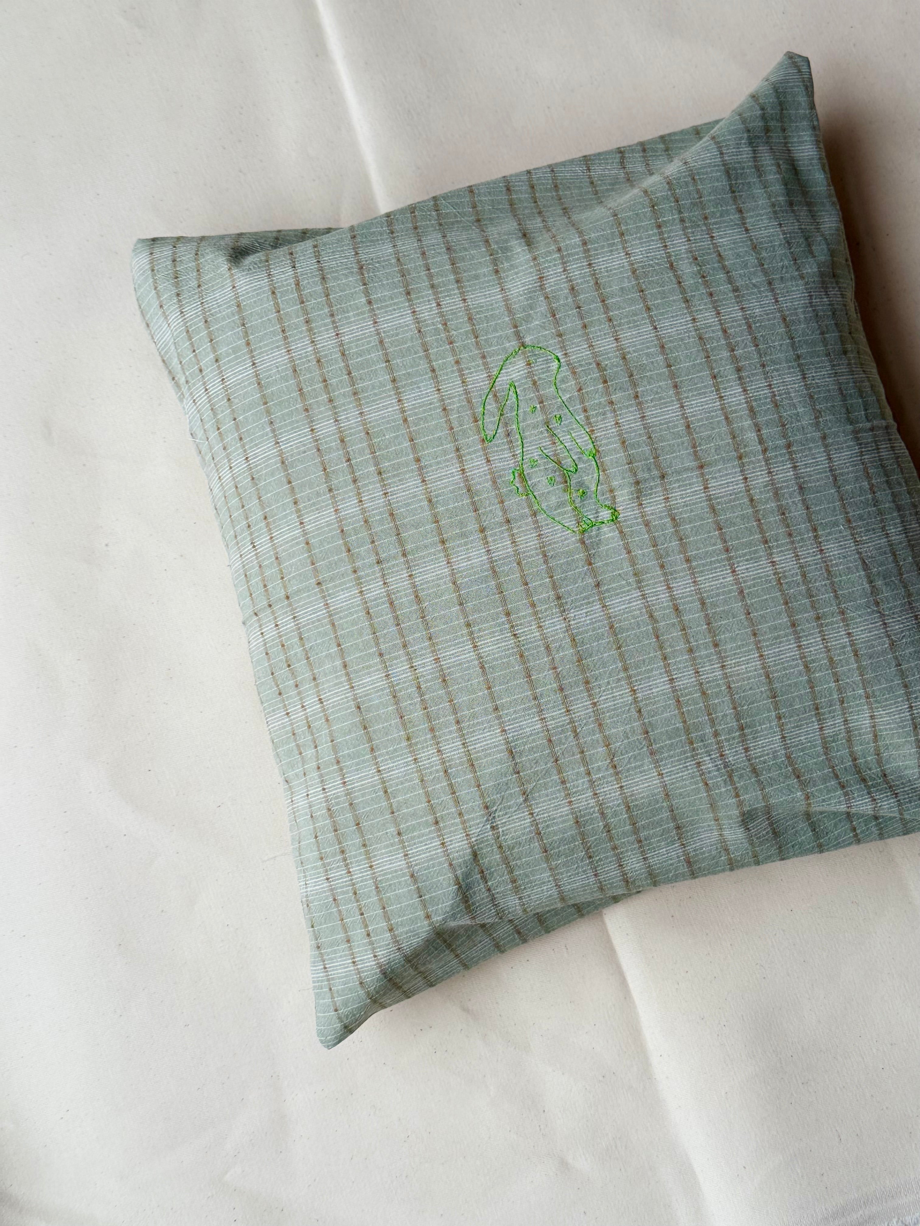 Embroidered pillow cushion #36