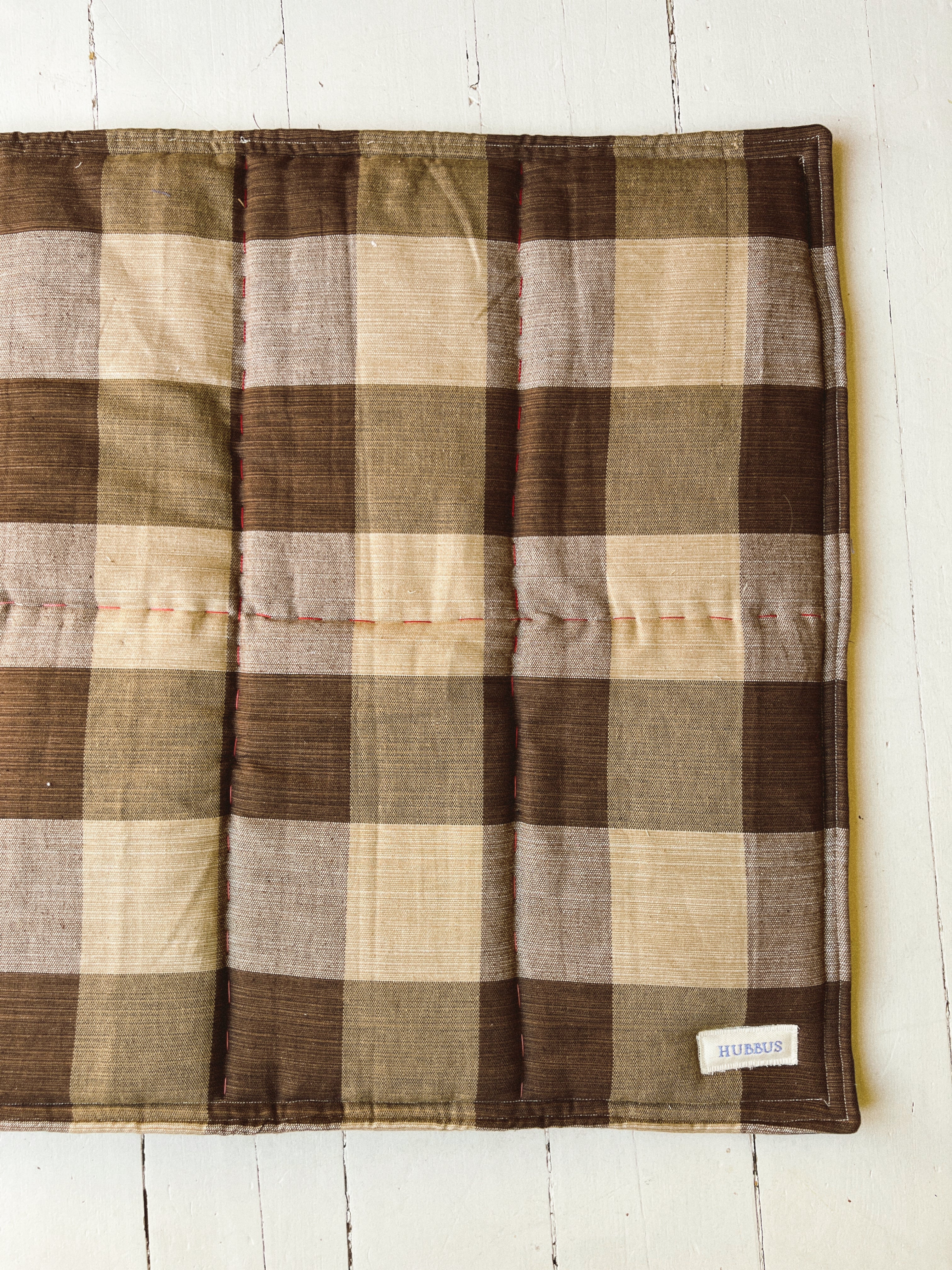Hand-quilted baby mat - 71x96cm