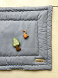 Quilted baby playmat