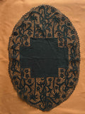 Broderet navnemaskot #29 (vælg motiv og tekst)