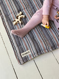Hand-quilted baby mat - 71x74cm