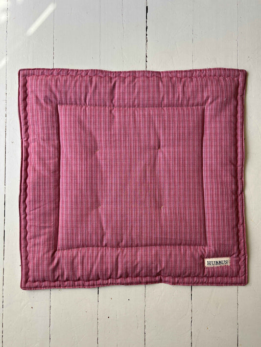Hand-quilted baby mat