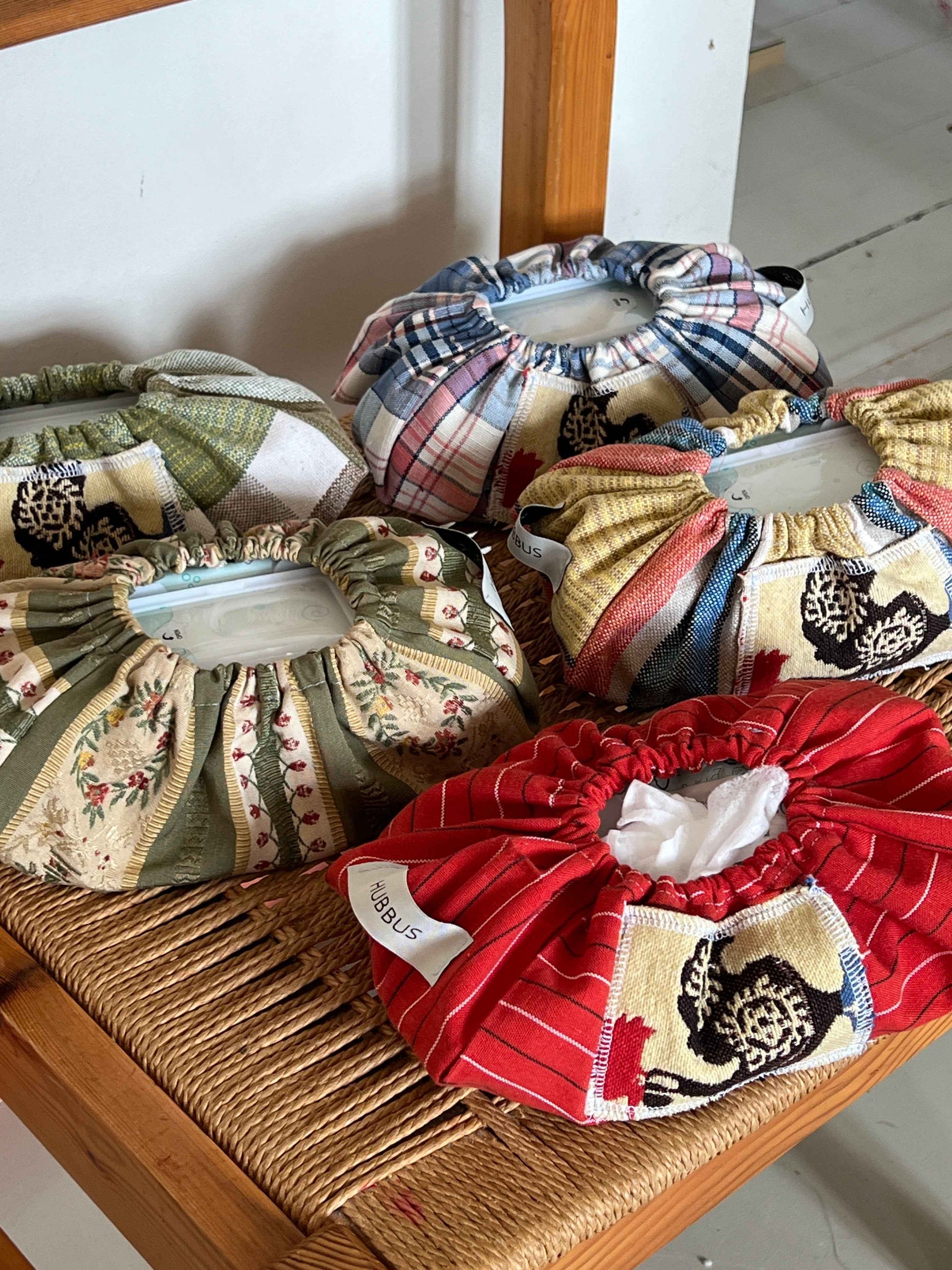 WIPE WRAP – betræk til vådservietter i vintage stof