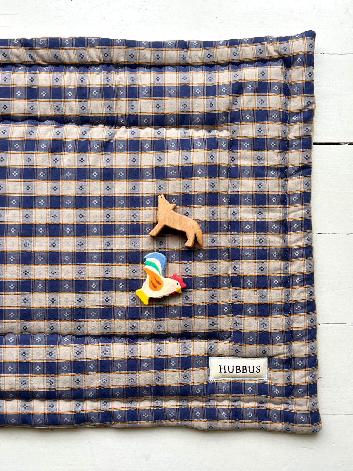 Quilted baby playmat