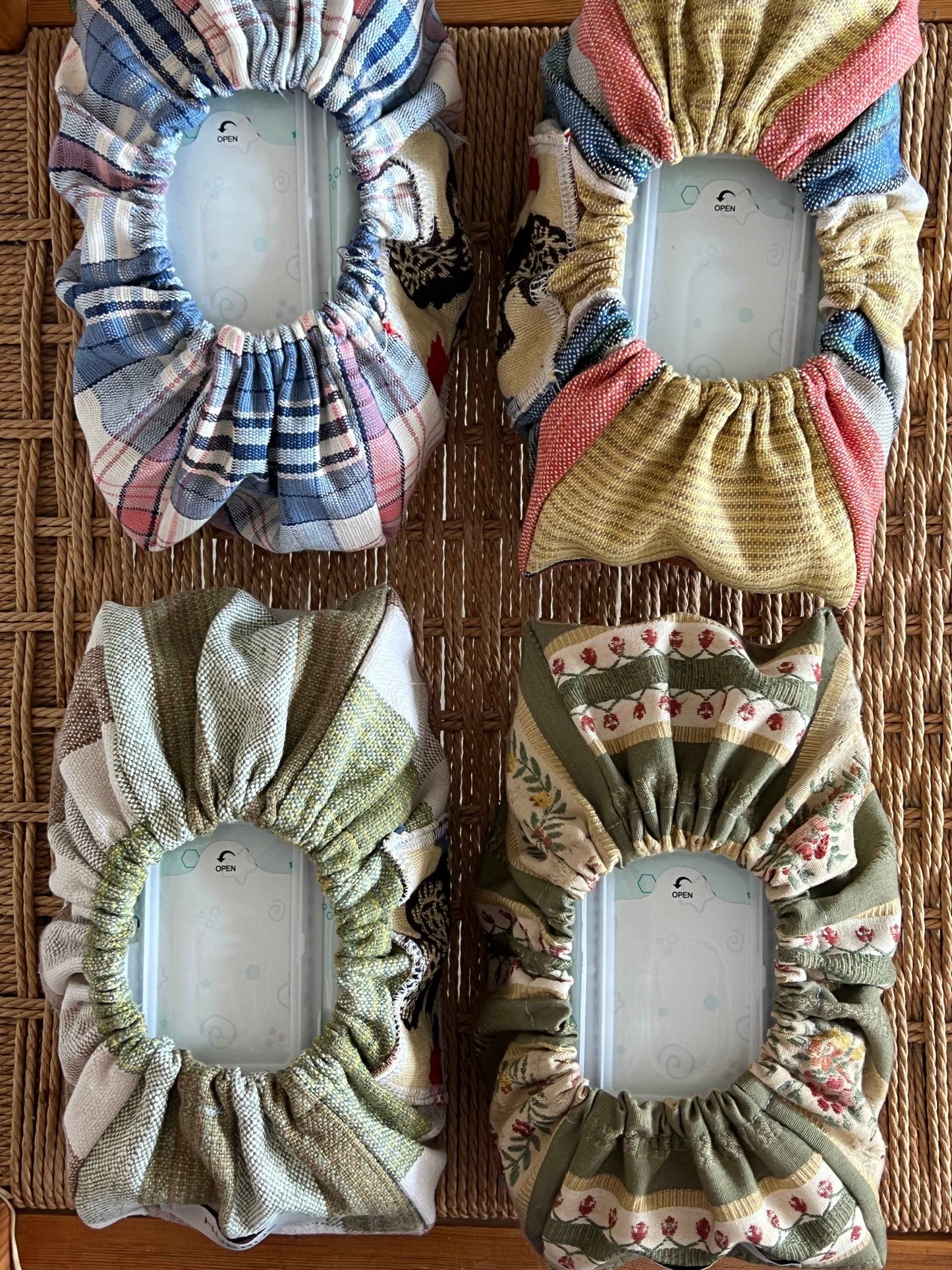 WIPE WRAP – betræk til vådservietter i vintage stof