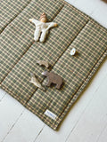 Hand-quilted baby mat - 88x73cm