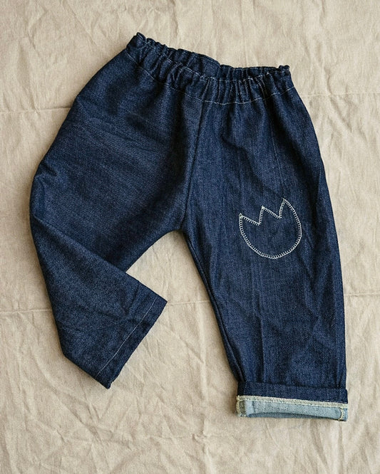 COWBOY BUBBI bukser - blomst