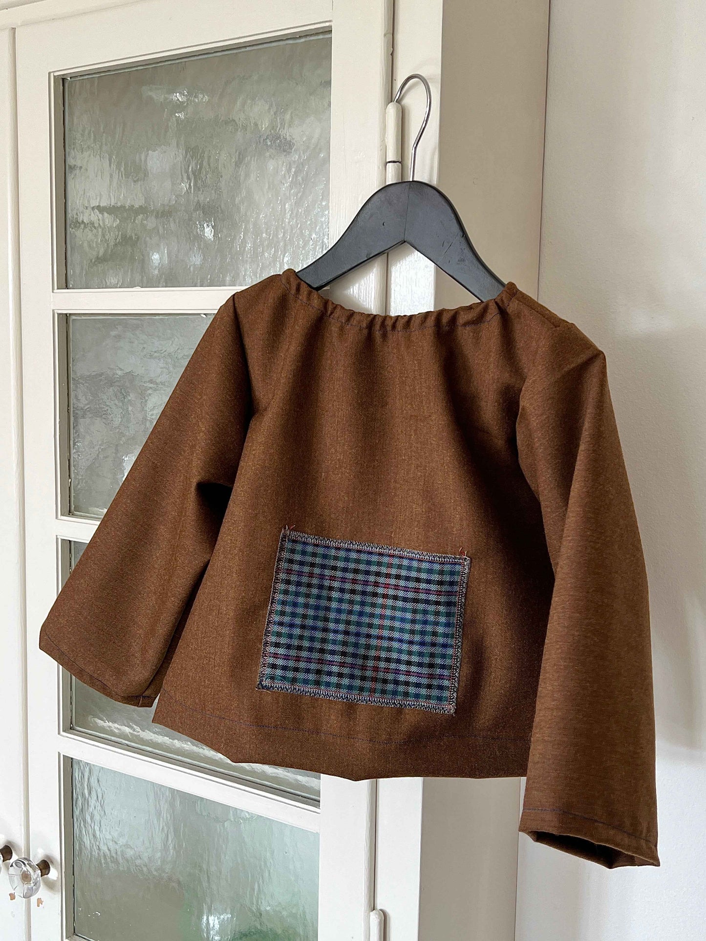 HELGE bluse i uld 2-4 år