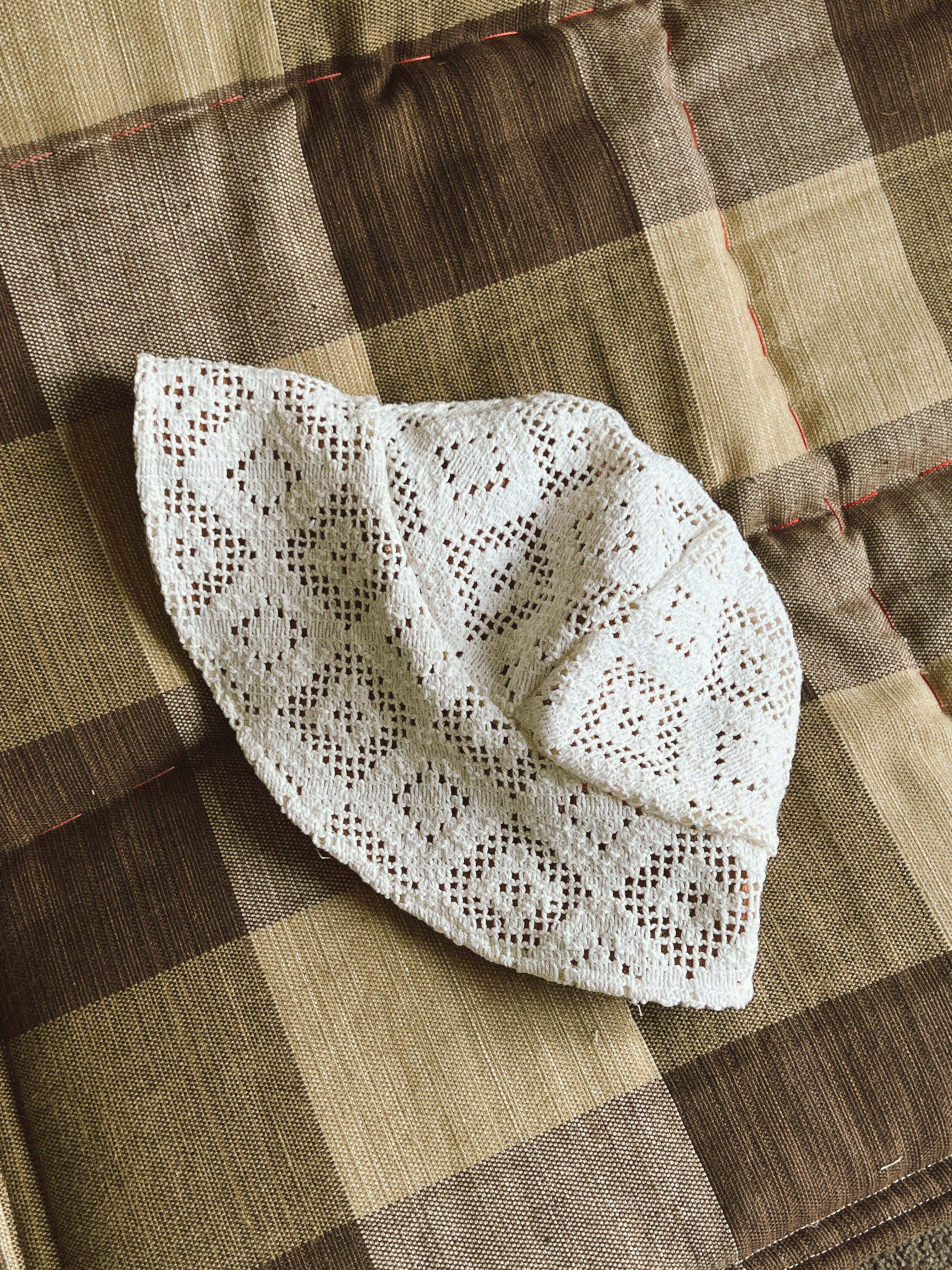 LØMMELHAT, cotton lace
