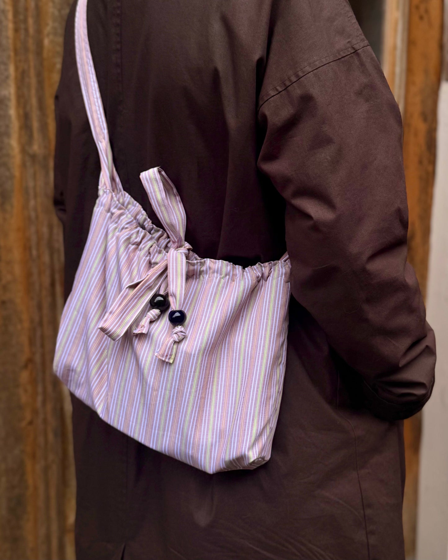 MARIE taske med keramikperler, lille