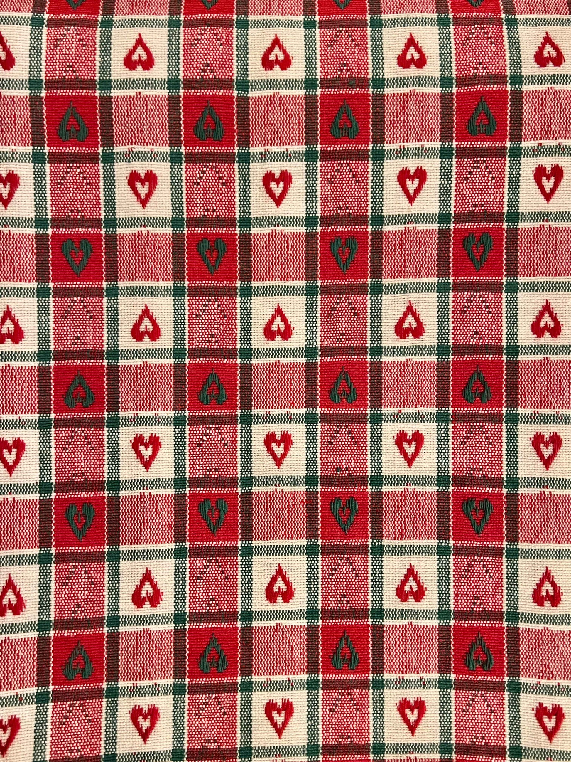 Made to order julesok i vintage tekstil - tilføj navn og motiv