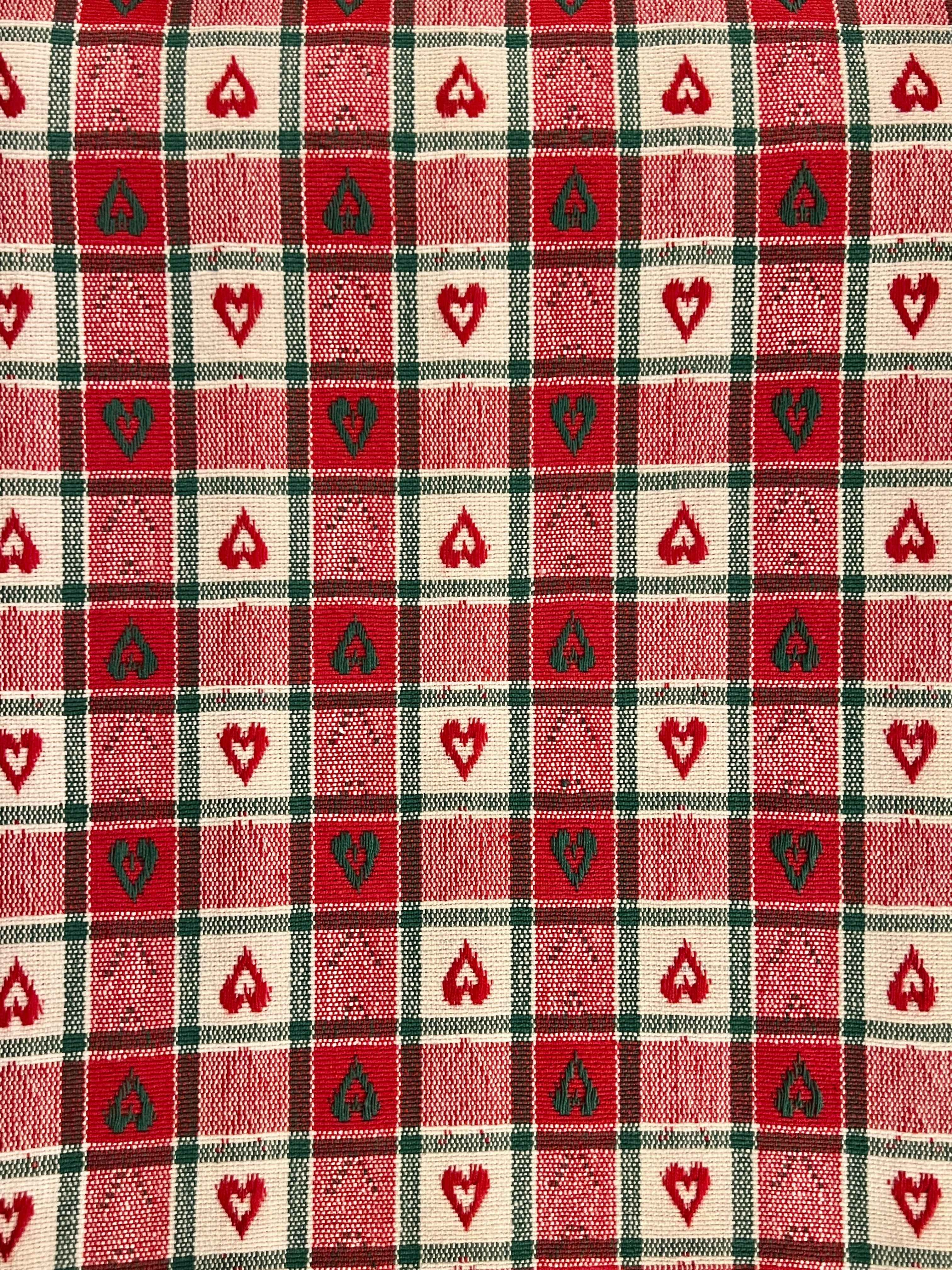 Made to order julesok i vintage tekstil - tilføj navn og motiv