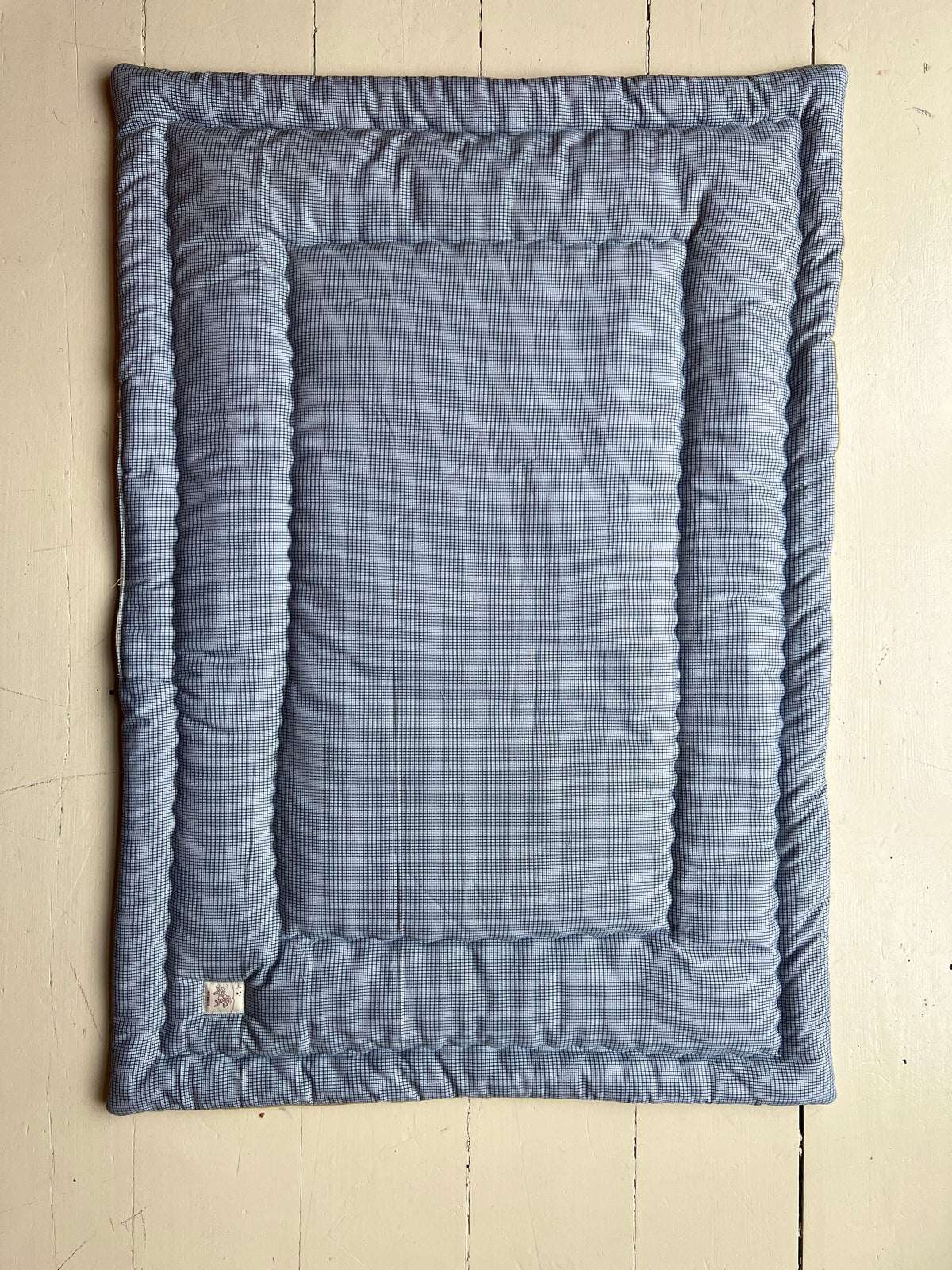 Quilted baby playmat
