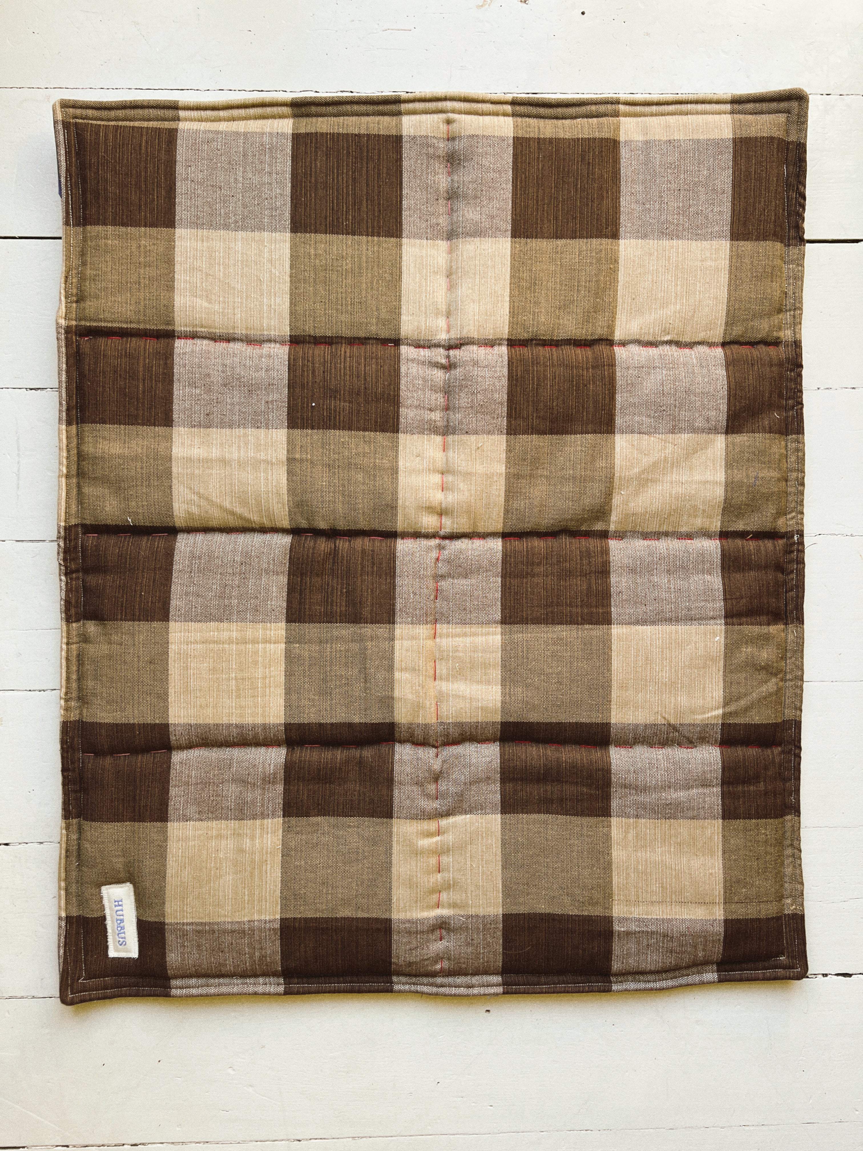 Hand-quilted baby mat - 71x96cm