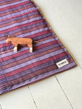 Hand-quilted baby mat - 85x75cm