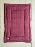 Quilted baby playmat