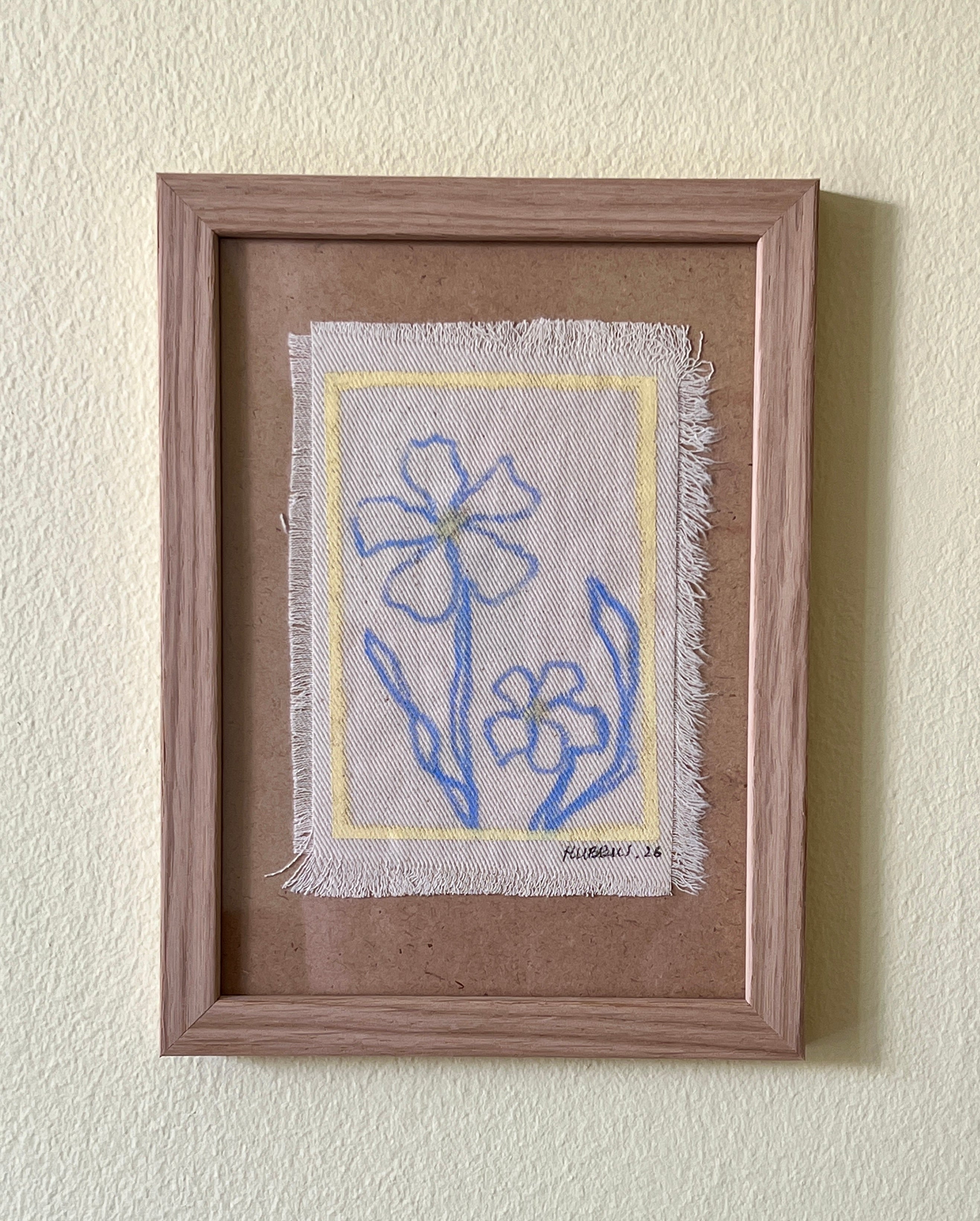 DAISY DENIM #34 - FRAMED