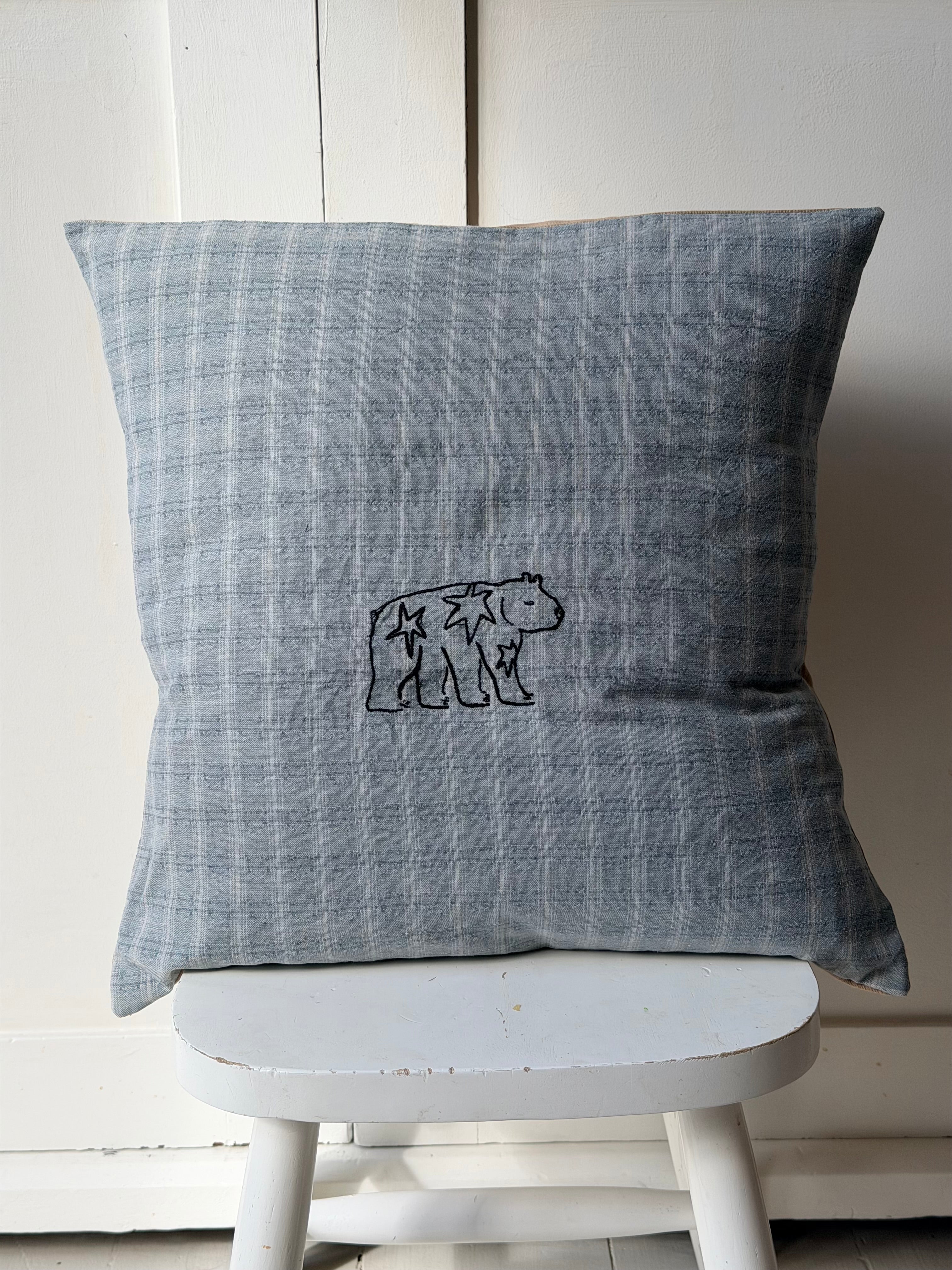 Embroidered pillow cushion #45