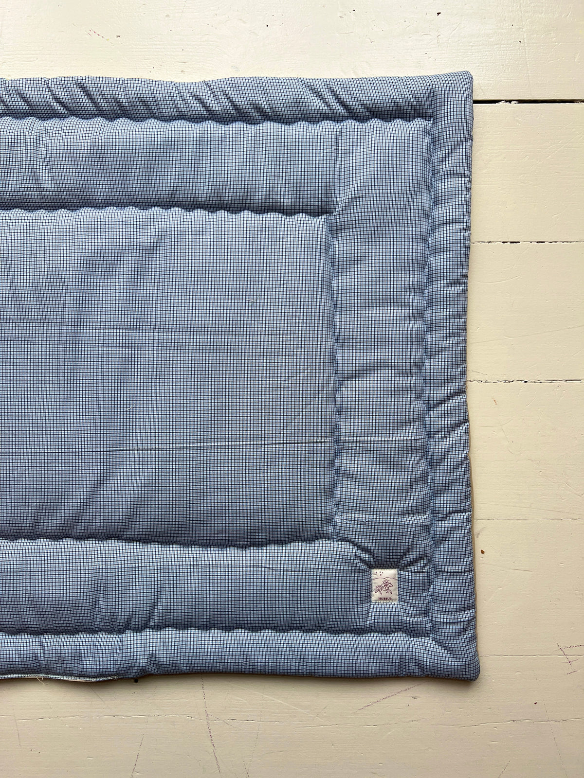 Quilted baby playmat
