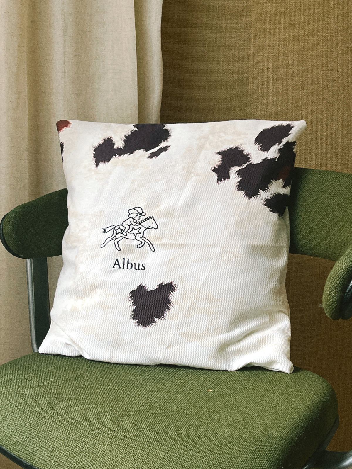 Personalised COW Pillow Cushion