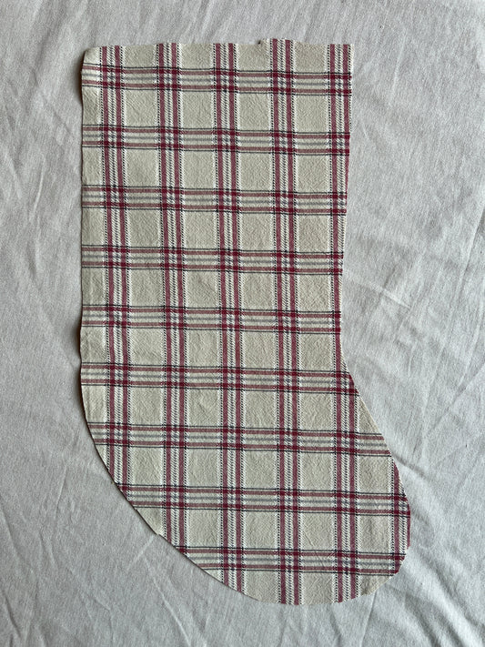 Made to order julesok i vintage tekstil - tilføj navn og motiv