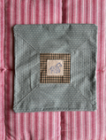 Embroidered pillow cushion #1