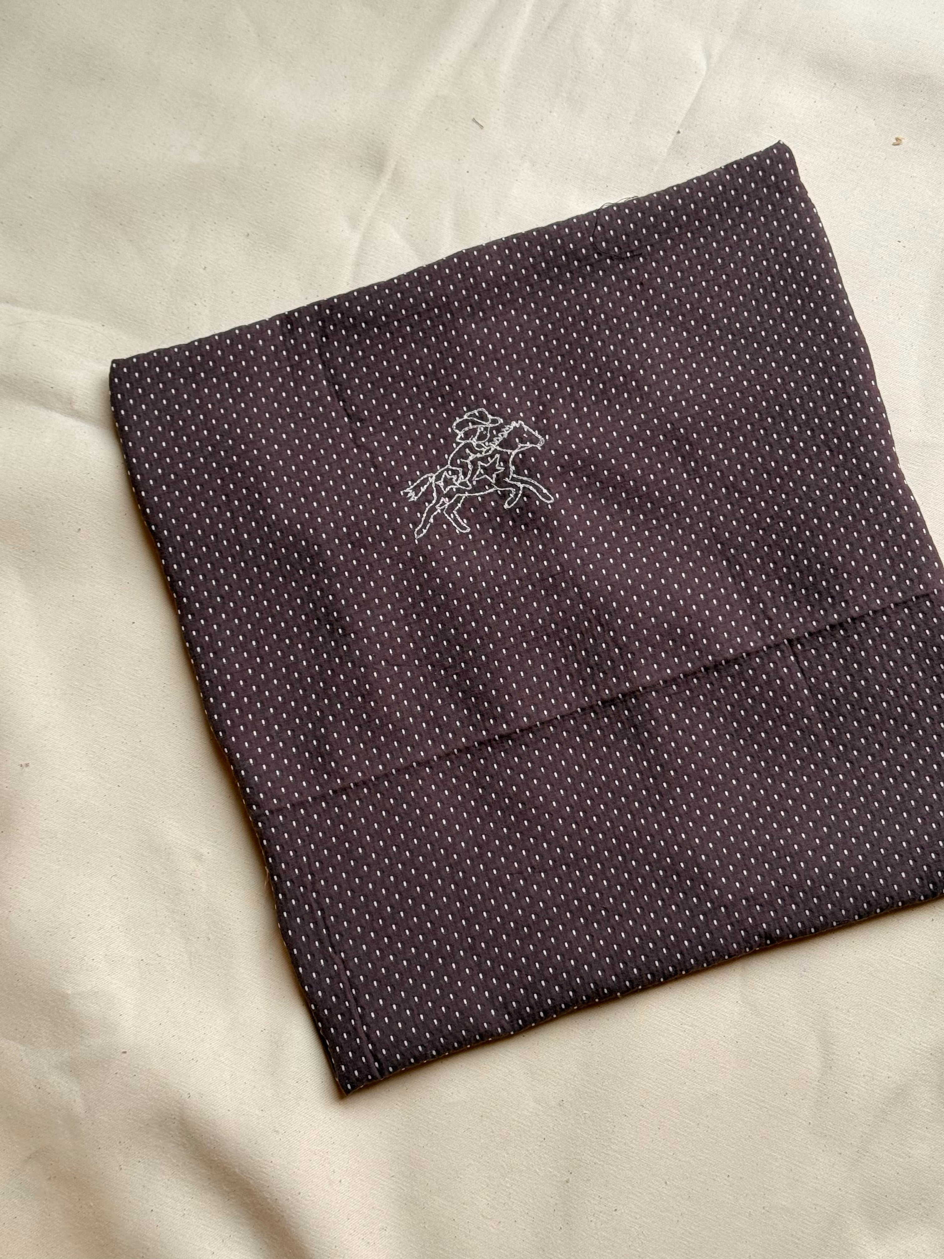 Embroidered pillow cushion #14