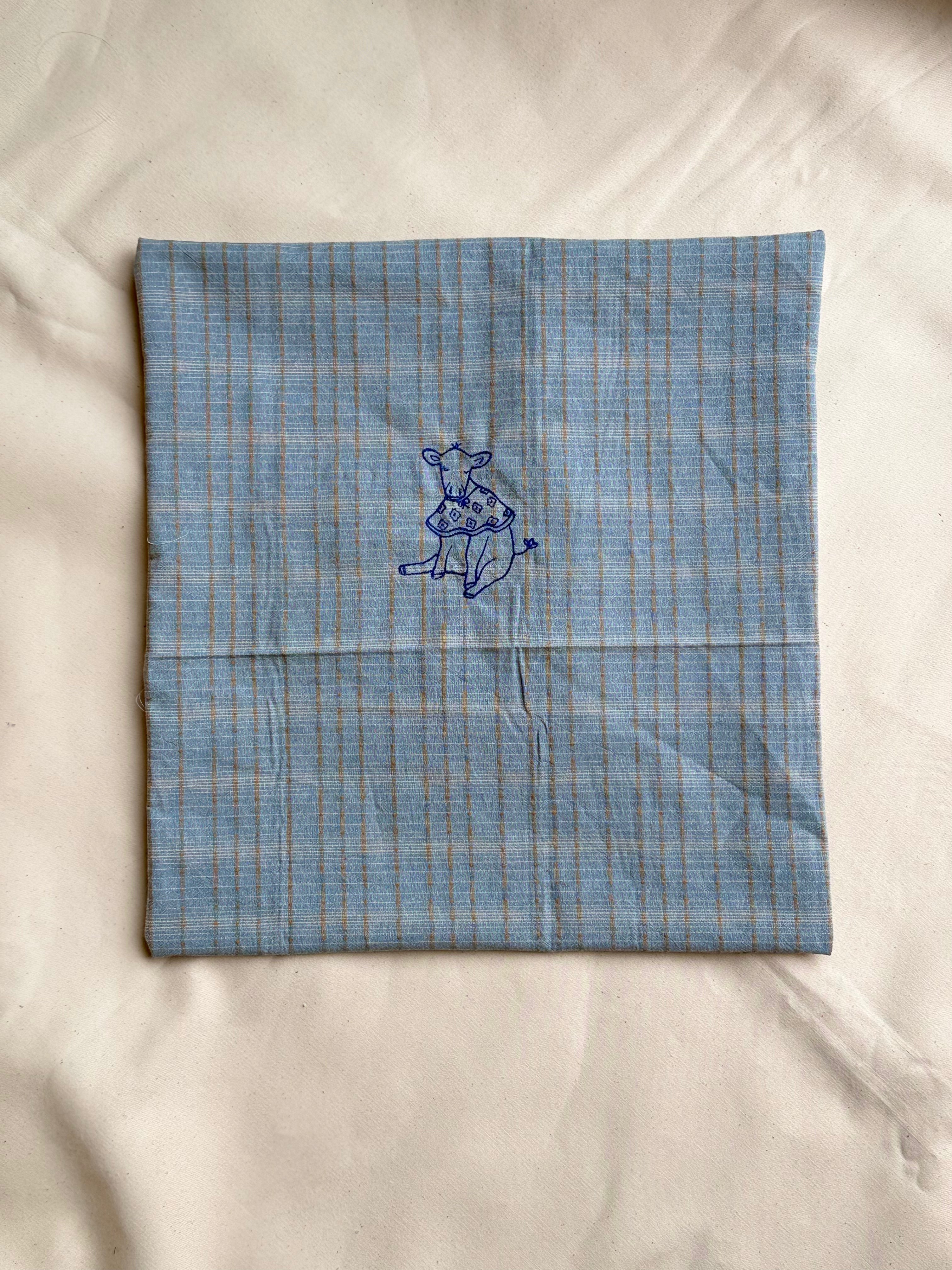 Embroidered pillow cushion #15