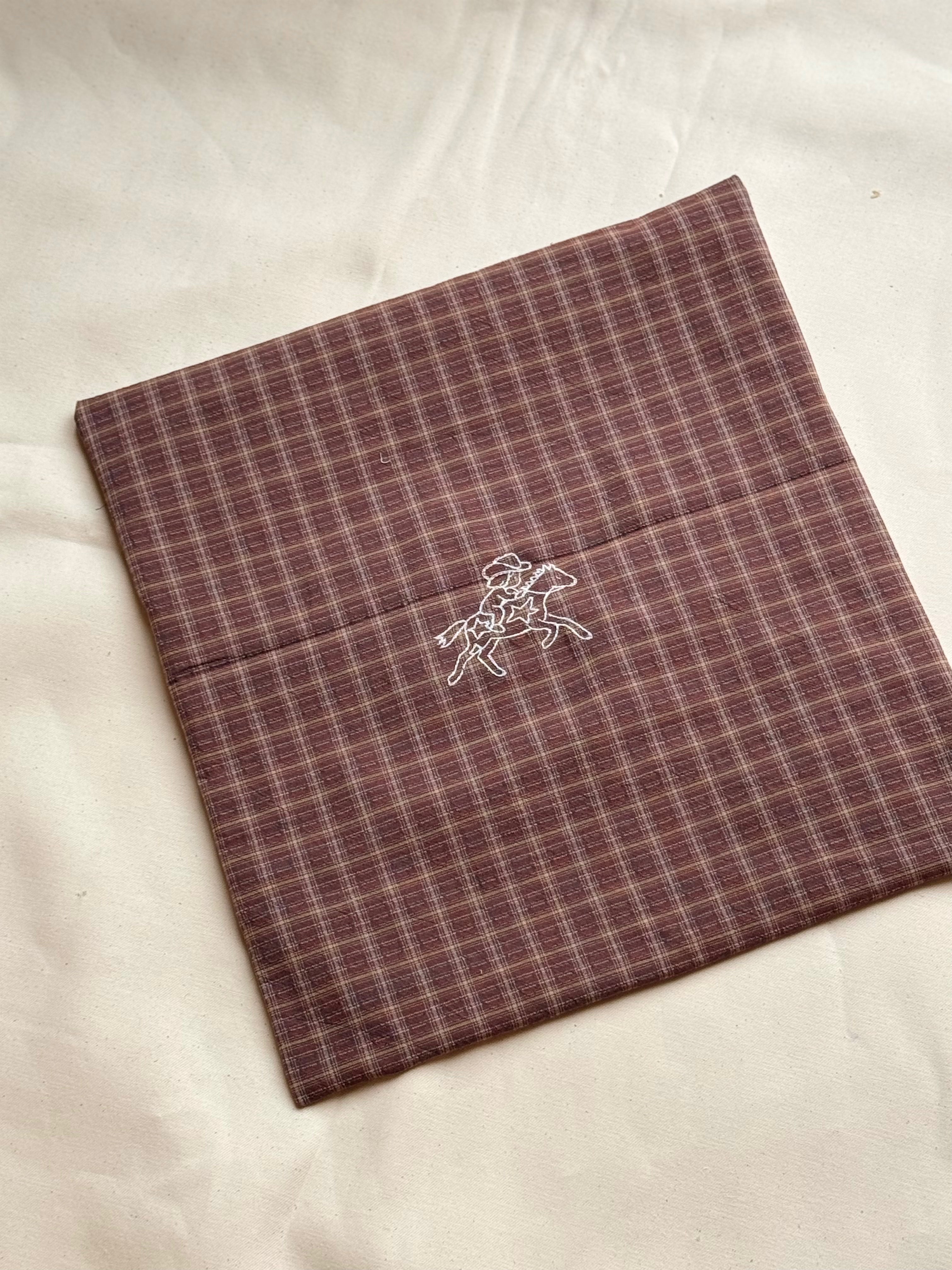 Embroidered pillow cushion #20