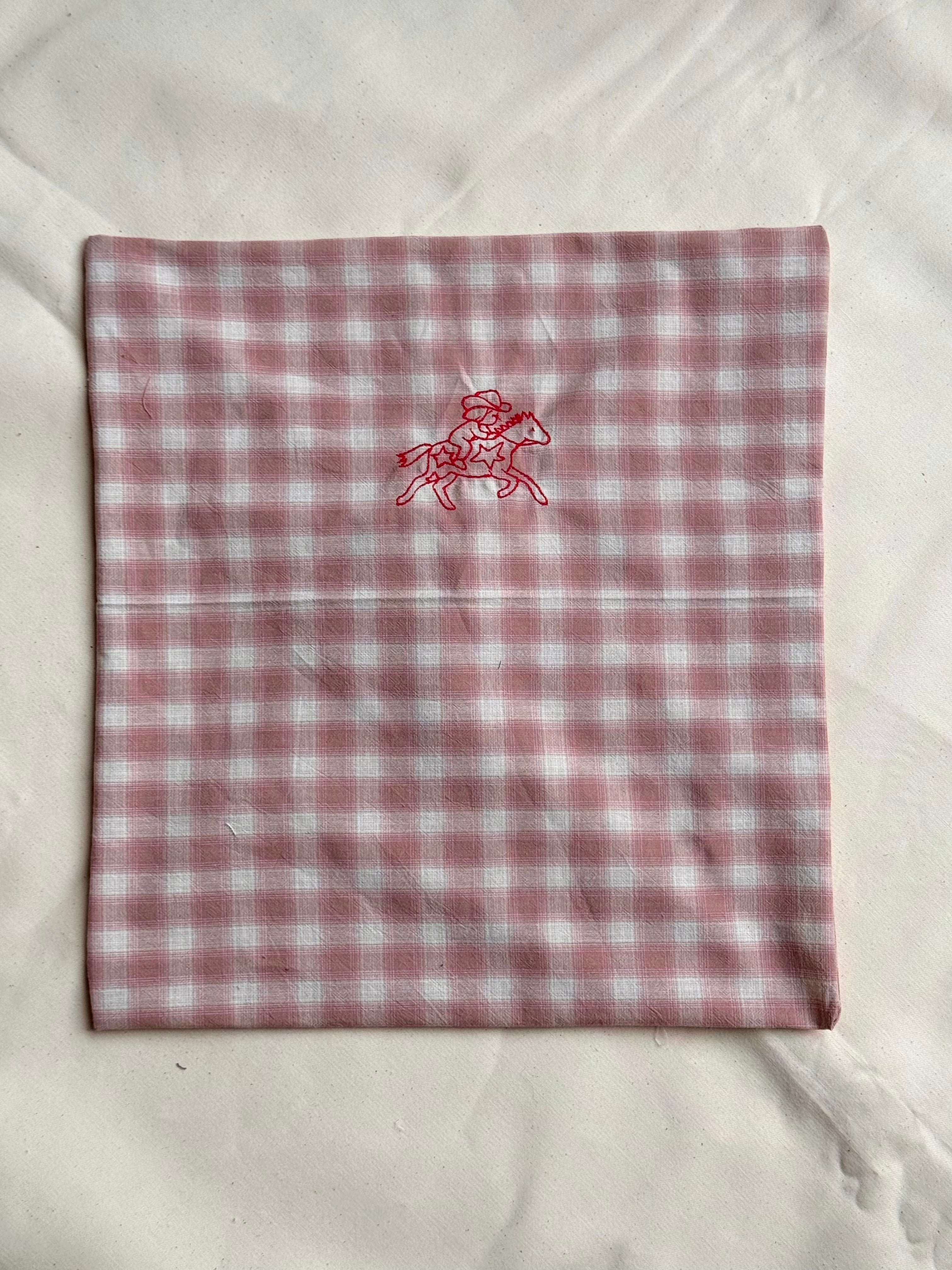 Embroidered pillow cushion #29