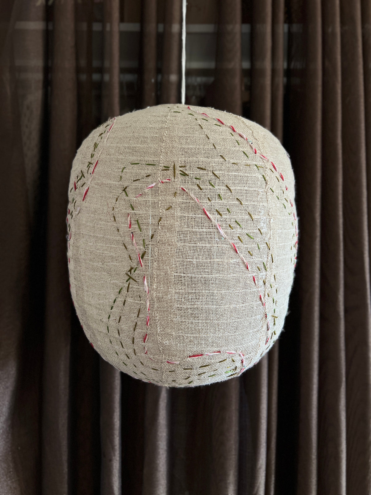 Stitched lampshade #4