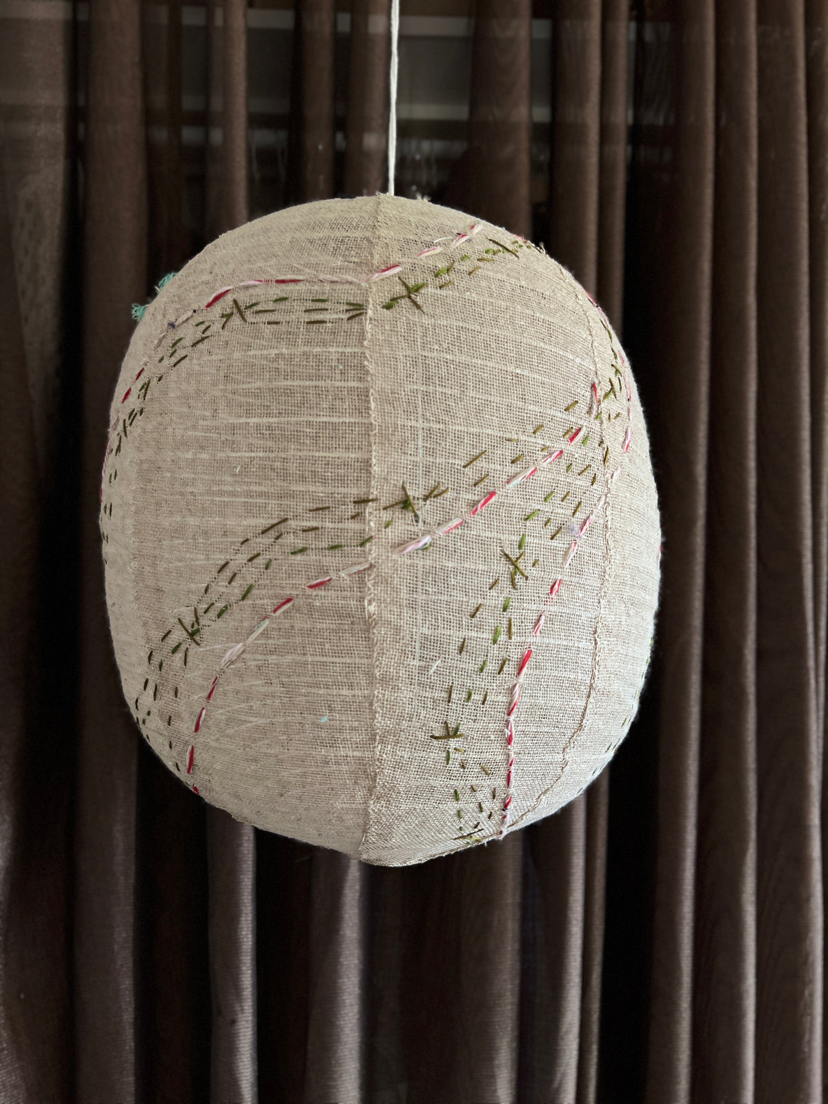 Stitched lampshade #4