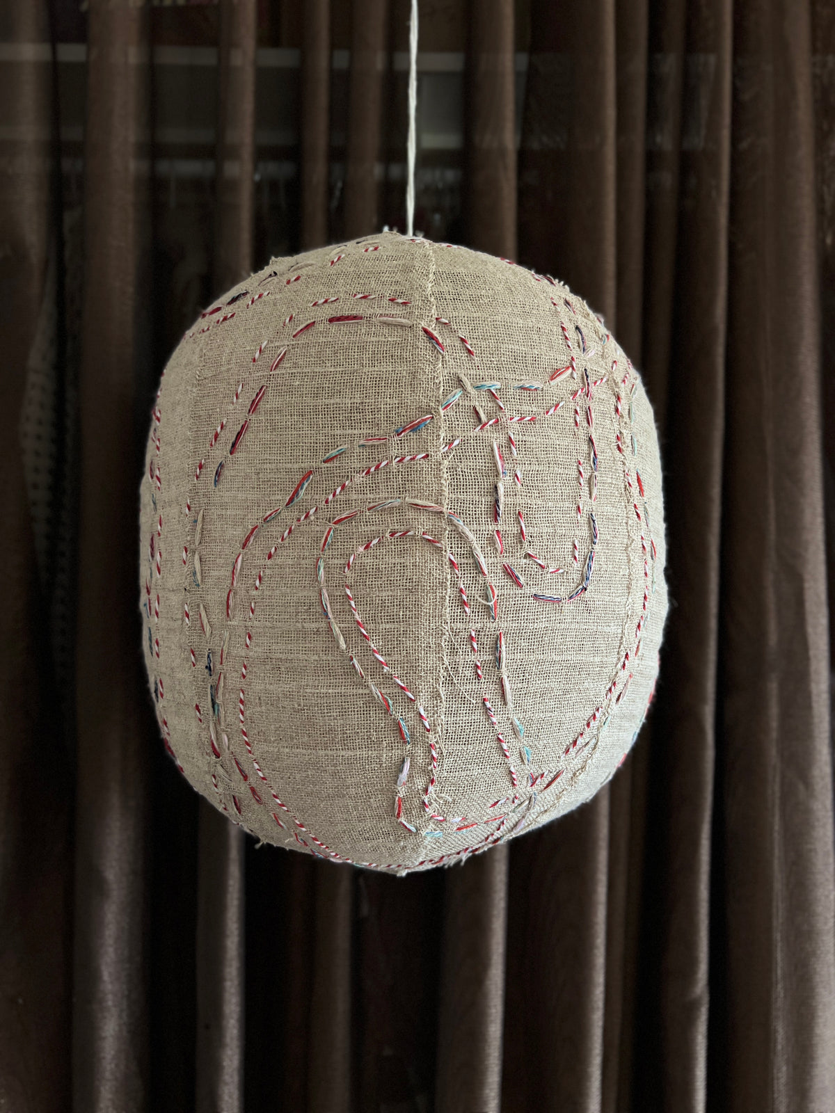 Stitched lampshade #5