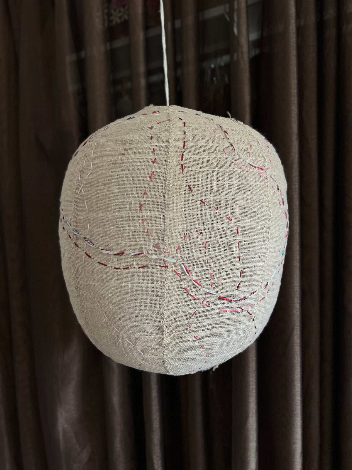 Stitched lampshade #6